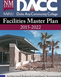 2015 to 2022 Facilities master plan cover page