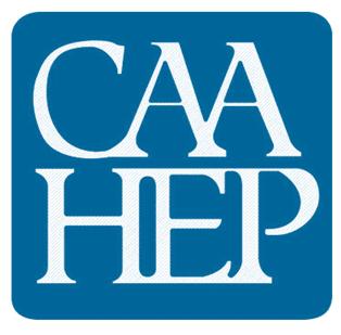 CAAHEP blue accreditation logo