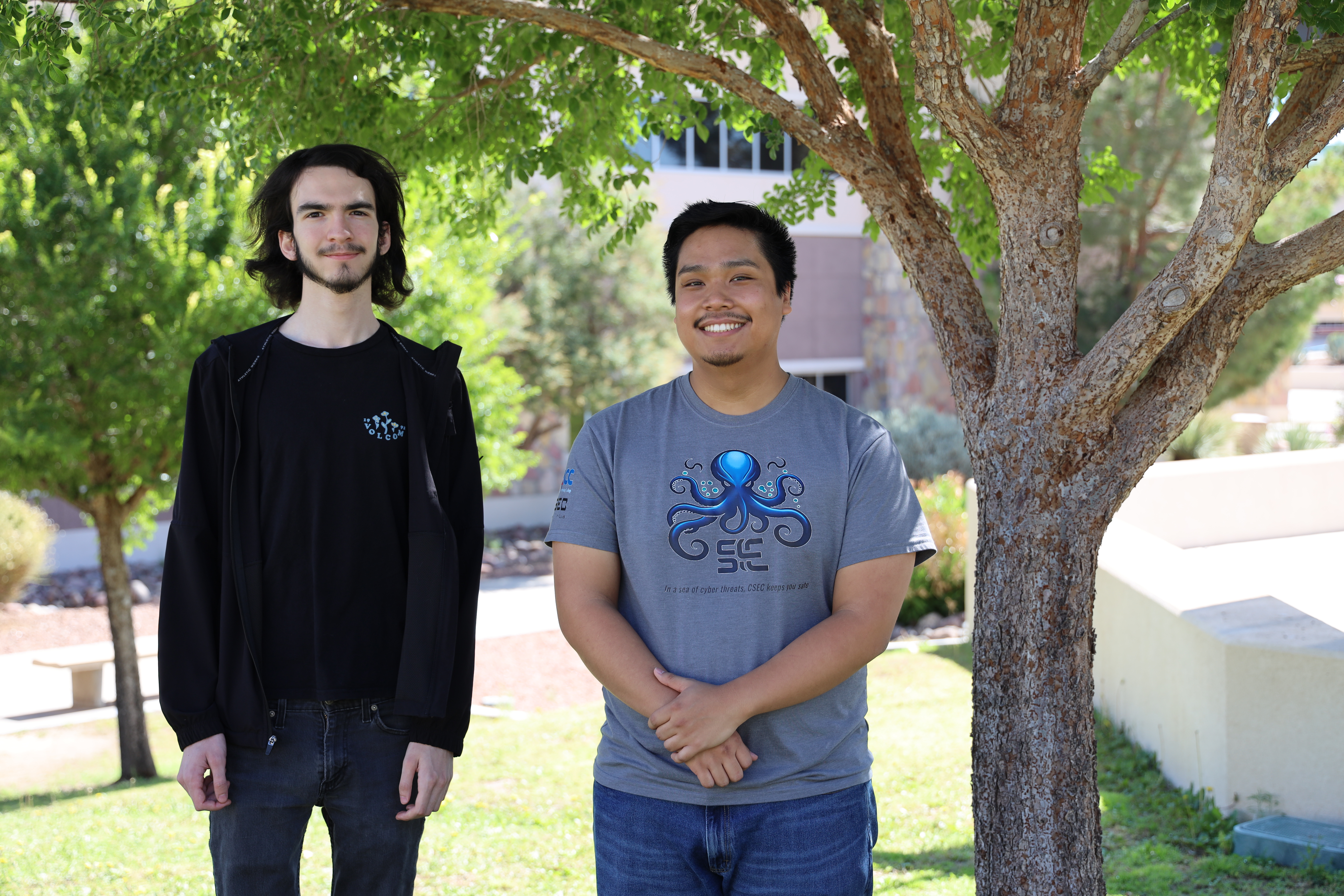 L to R: National SkillsUSA winners Thomas Tucker and Samiel Thai