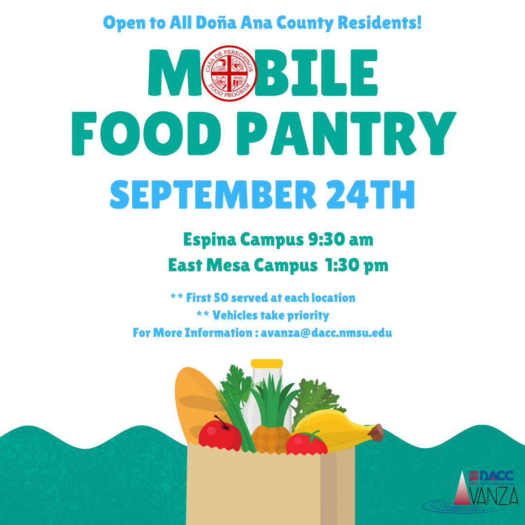 September Mobile Food Pantry Flyer