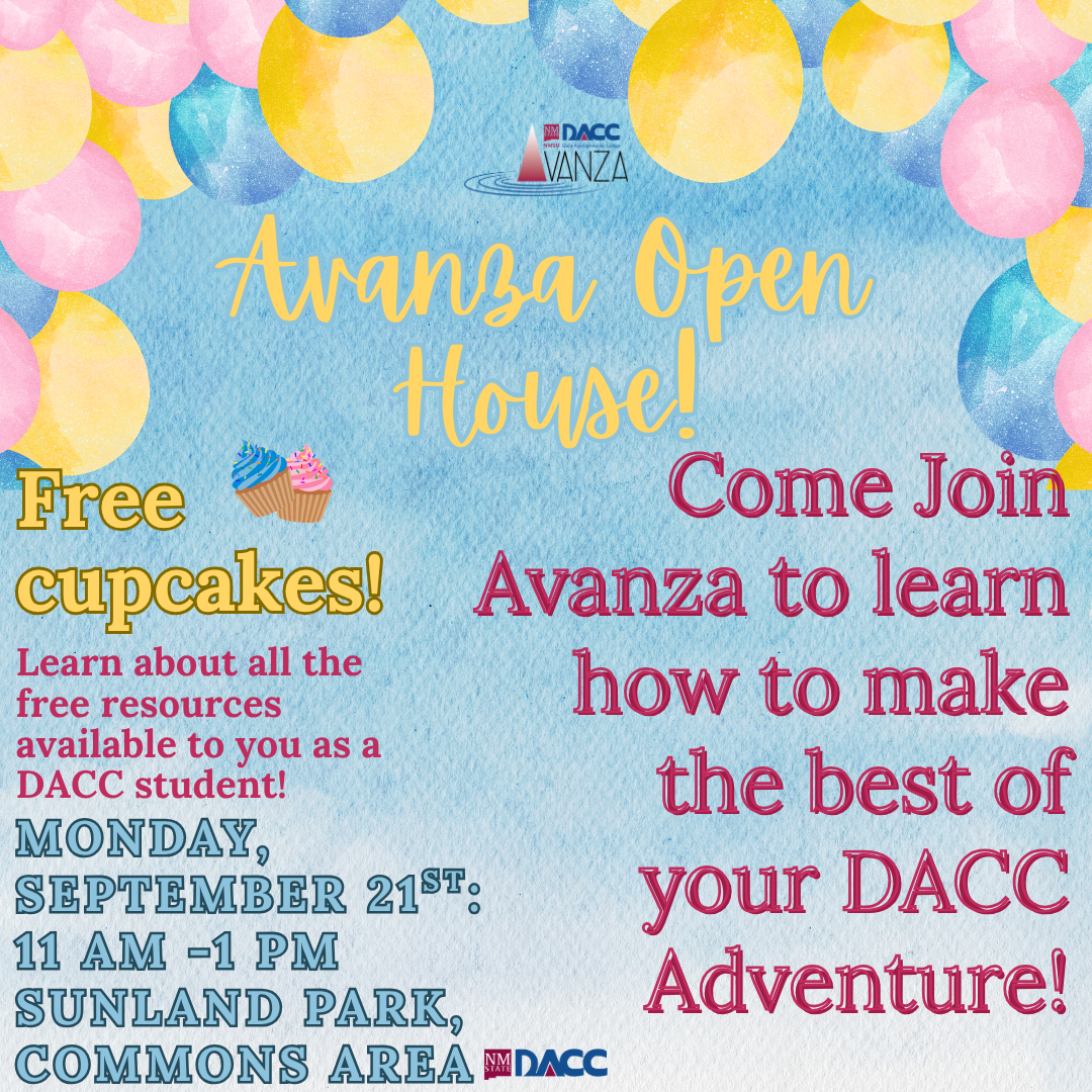 Sunland Park Open House Flyer